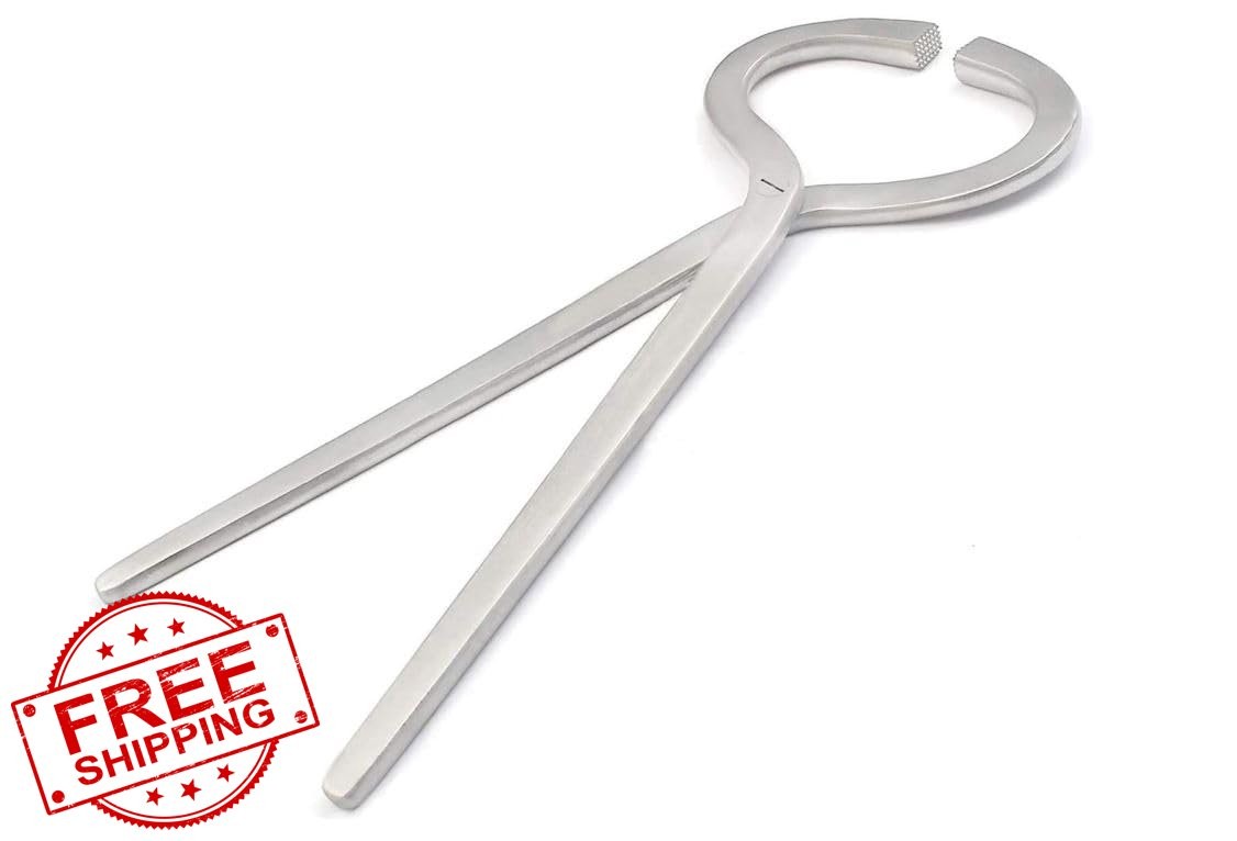 Equine Care Hoof Tester – Chrome Vanadium Steel | Professional Farrier and Ve…
