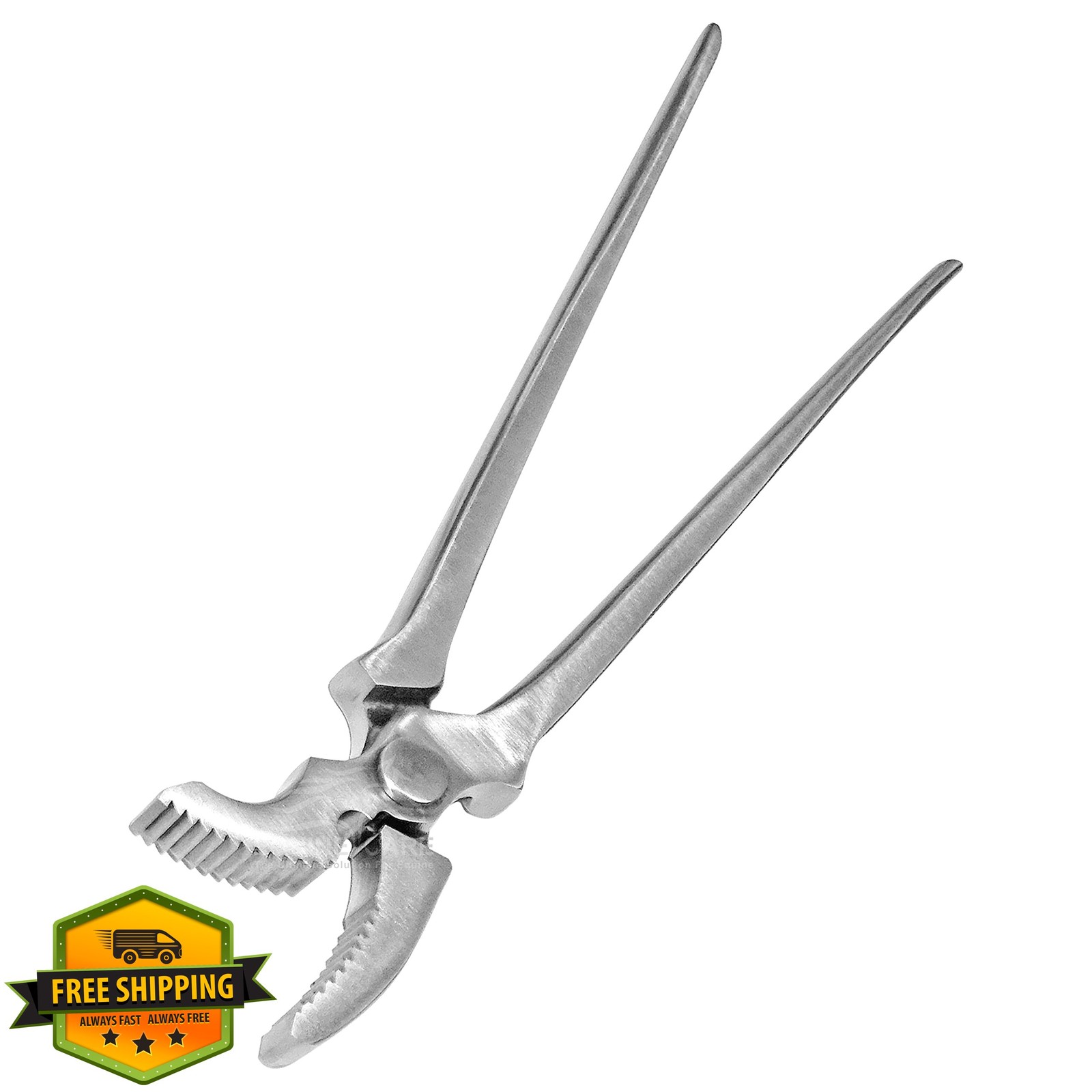 Equine Care Hoof Clincher 12-Inch – Professional Chrome Vanadium Steel Farrie…