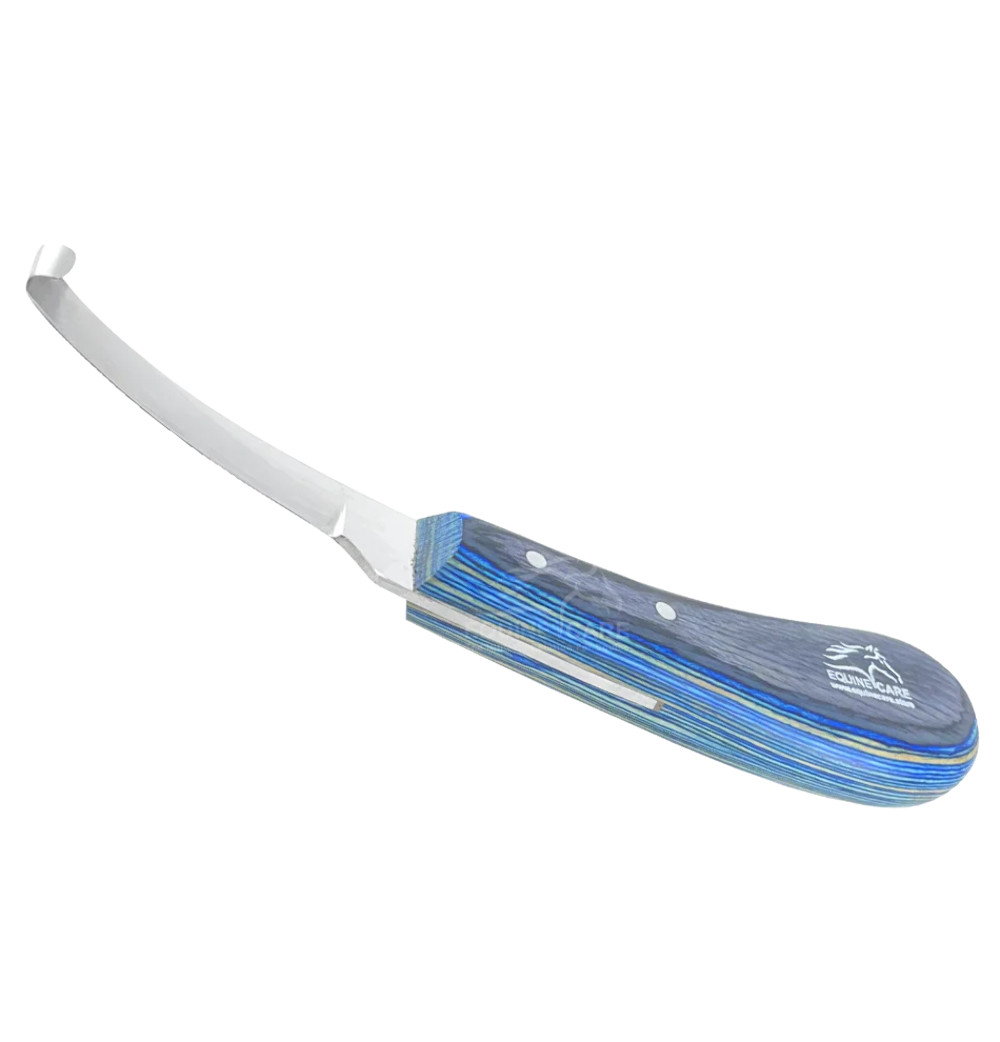 Farrier Hoof Knife with High Carbon Stainless Steel and Sheet Handle.