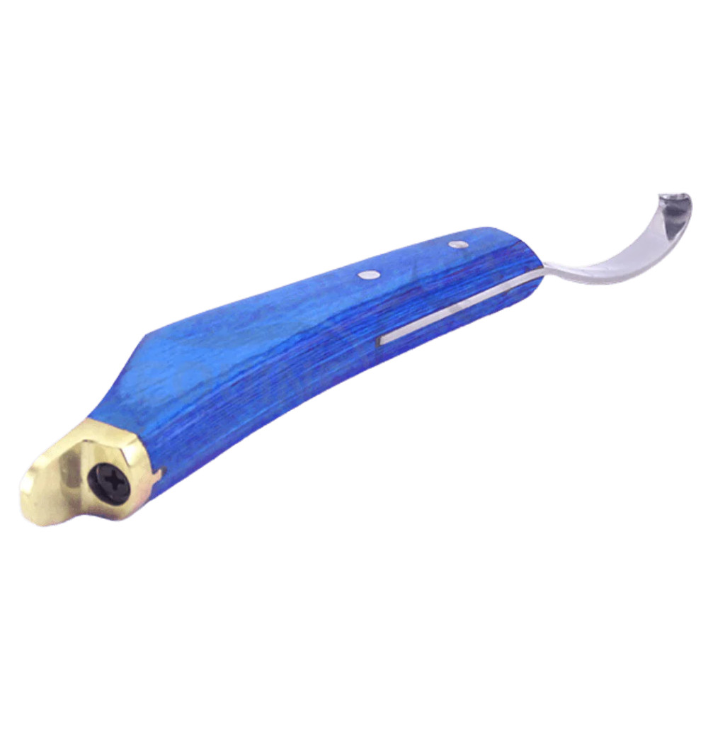 Razor Edge Hoof Knife Premium Grade J2 Stainless Steel Passivized Blade.
