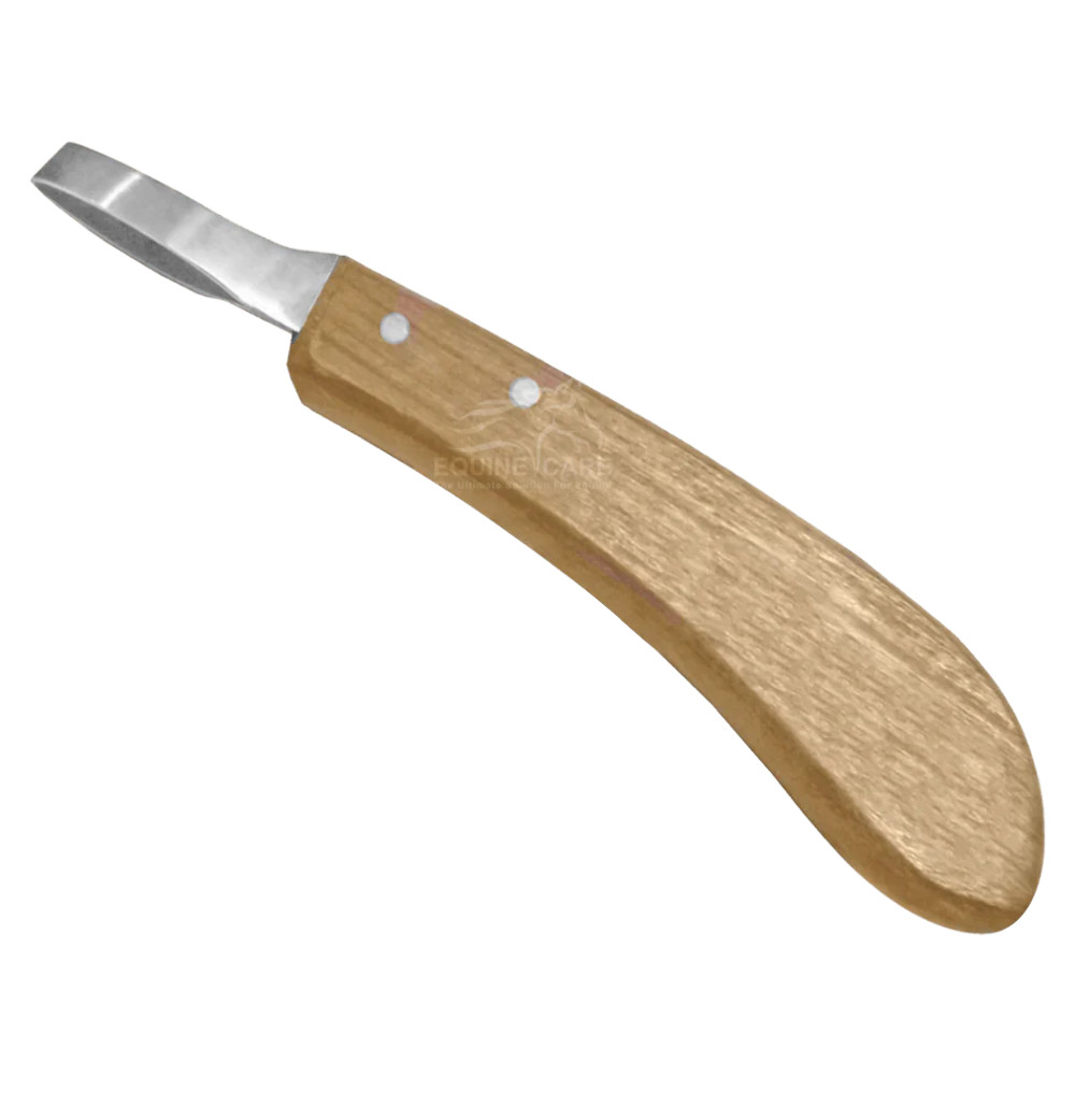 Farrier Hoof Loop Oval Knife – Sharp J2 Steel Blades with Sheet Handle