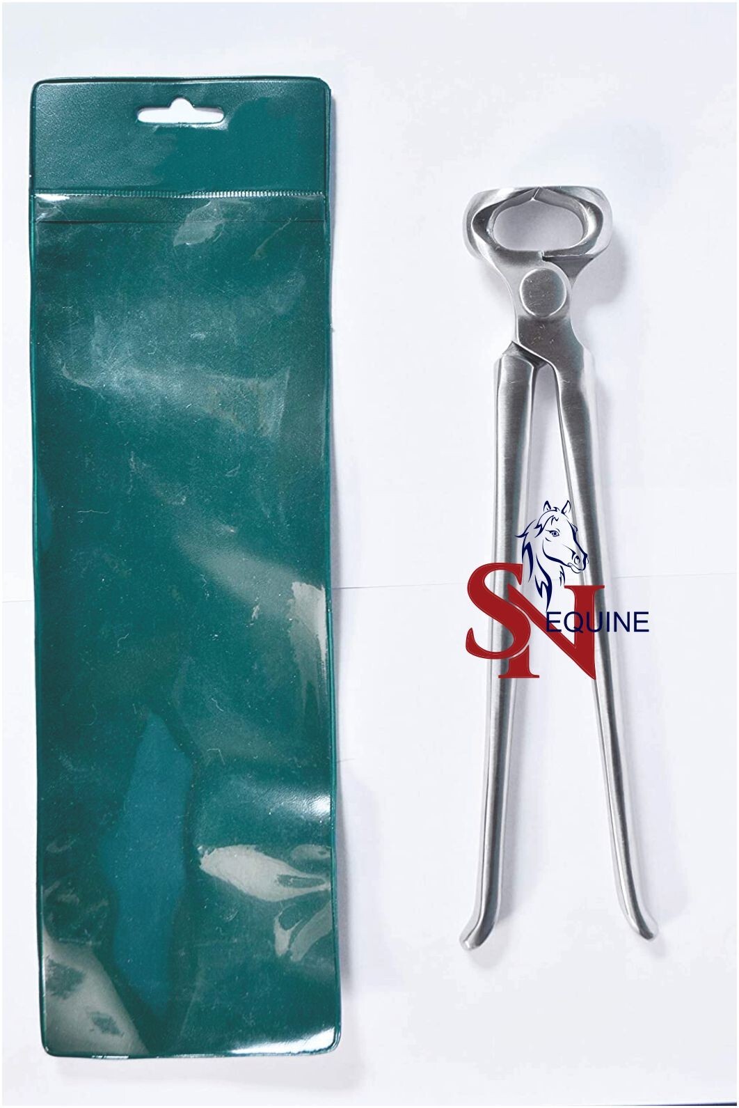Miniature Hoof Nipper 10″ for Ponies Vanadium Steel Farrier Tool in Dull Finish