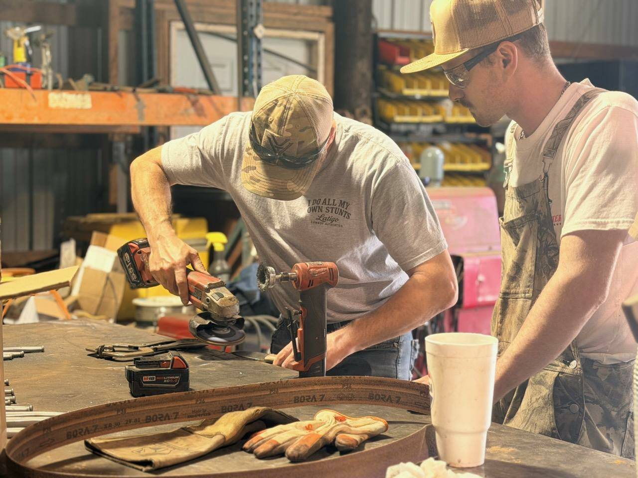 LMSH class knife making
