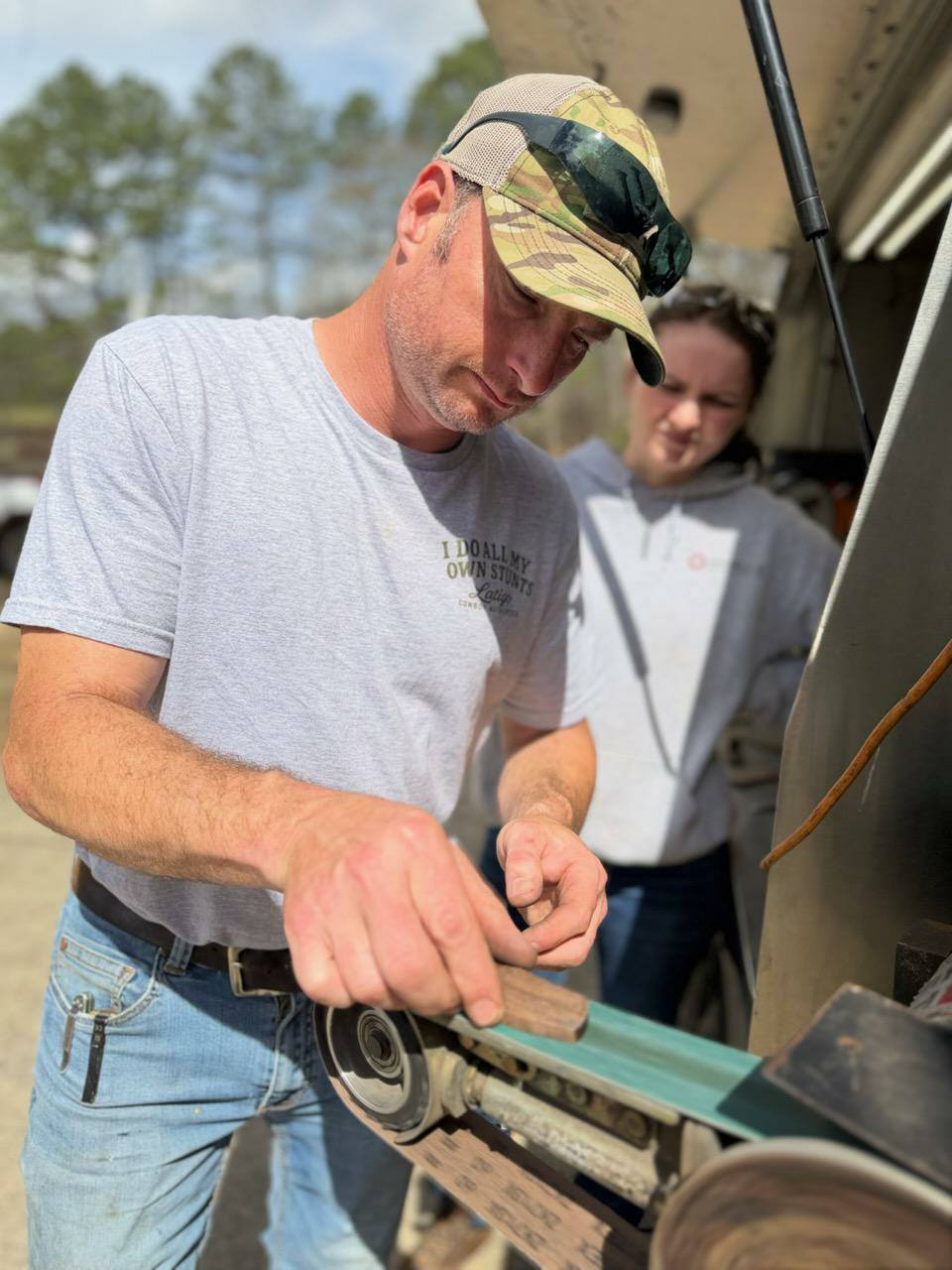 LMSH class knife making