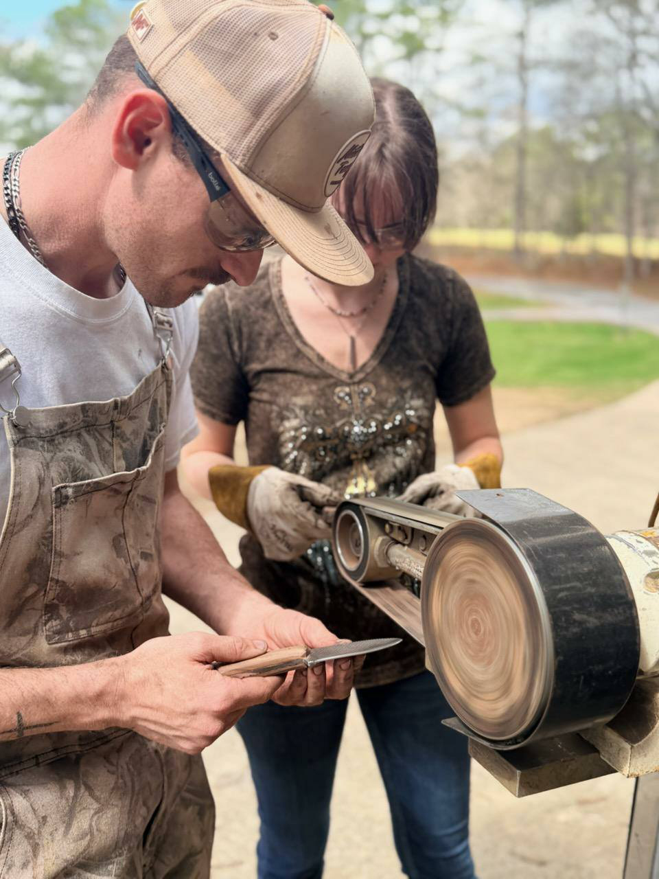 LMSH class knife making