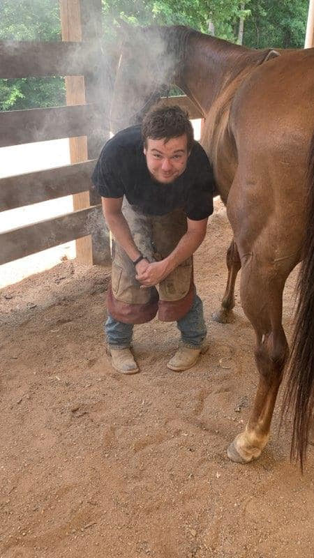 Lookout Mountain School of Horseshoeing-students-