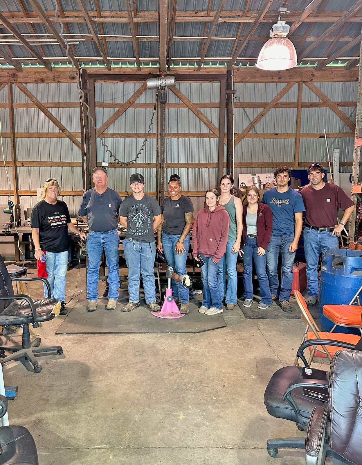 Lookout Mountain School of Horseshoeing-students-