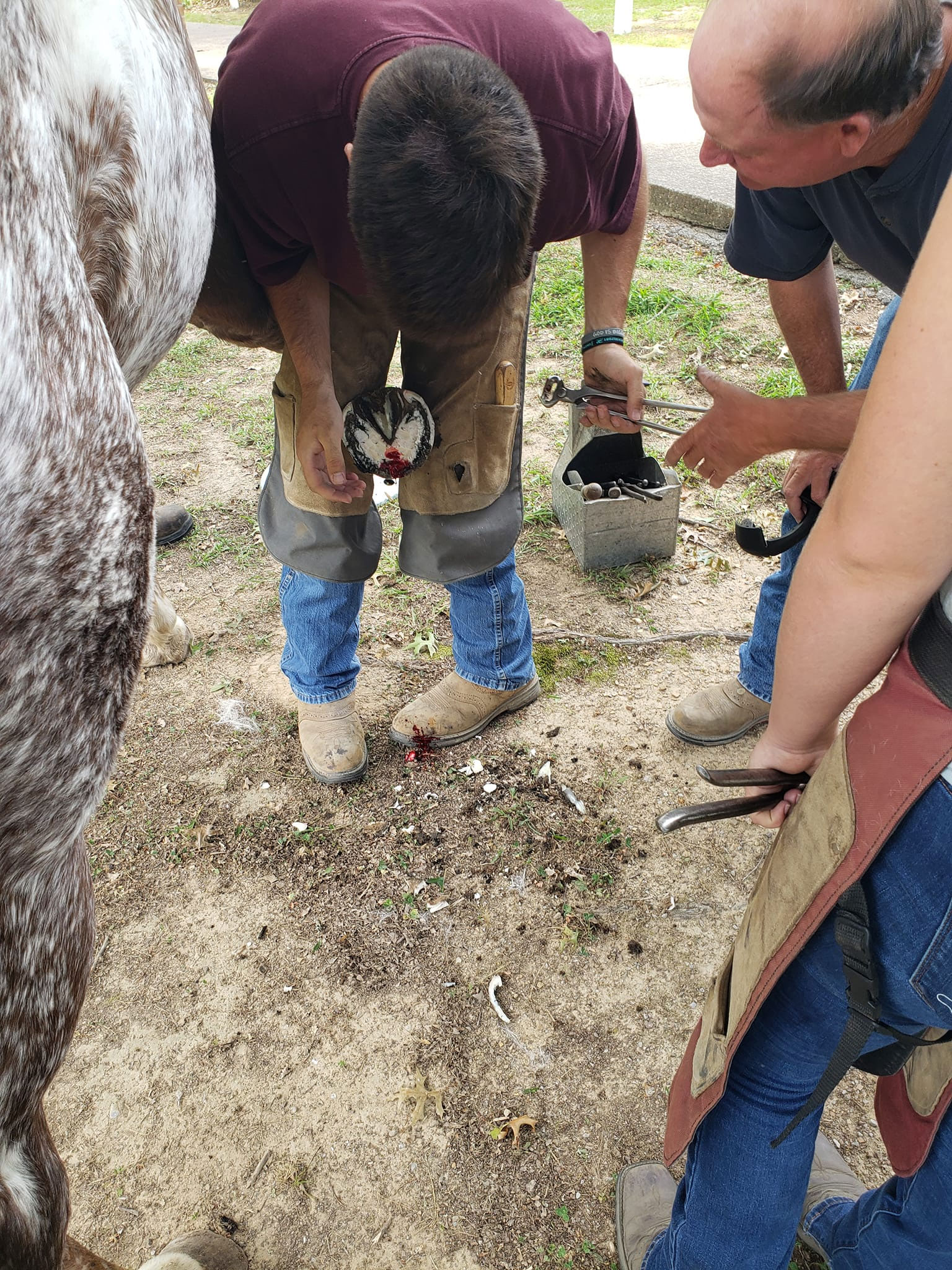 Lookout Mountain School of Horseshoeing-students-