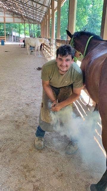 Lookout Mountain School of Horseshoeing-students-
